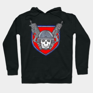 Star Gate Fire Team Emblem with P-90 Hoodie